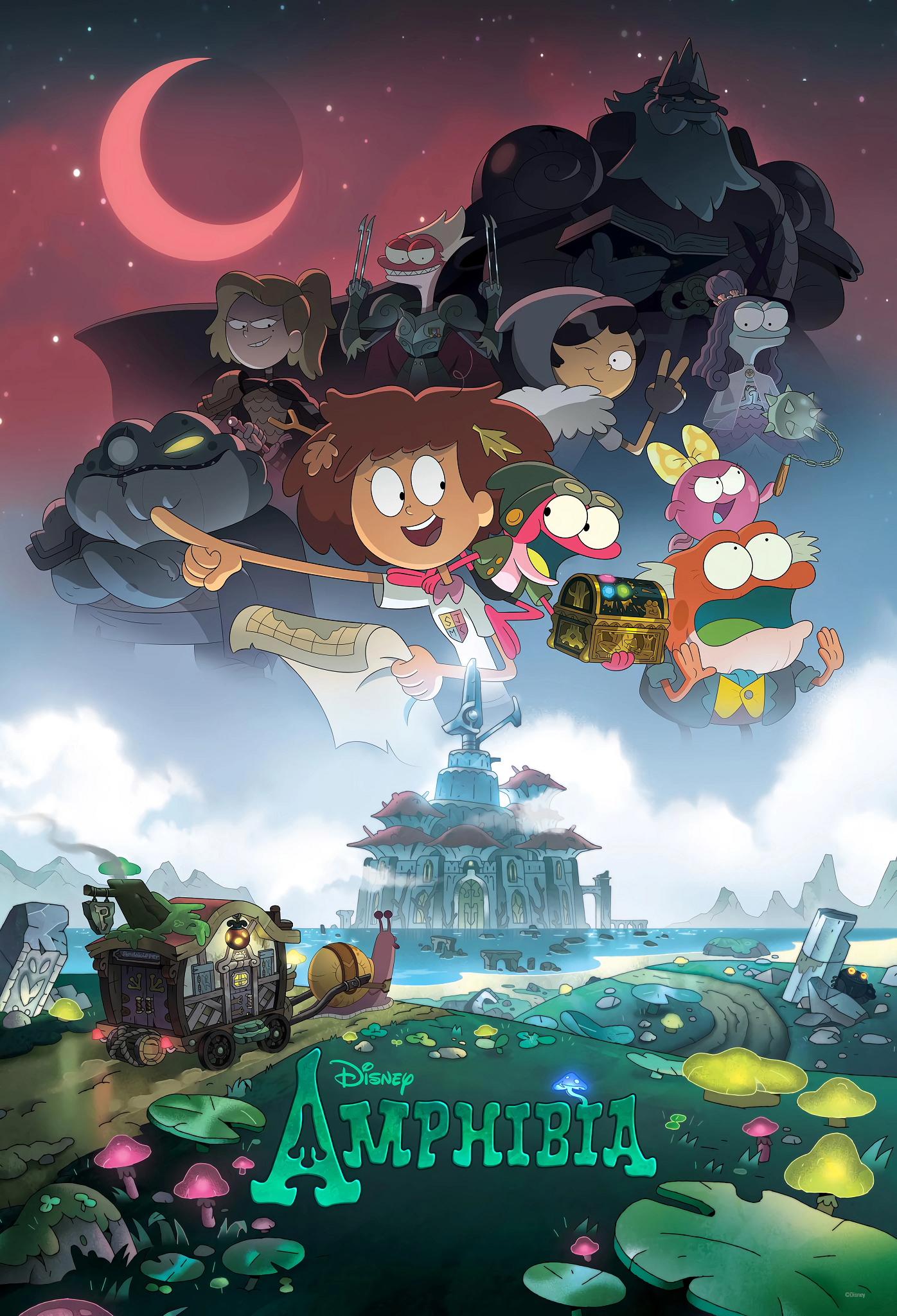 Affiche de Amphibia