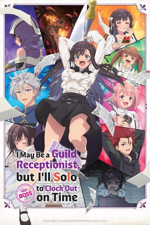 Affiche de I May Be A Guild Receptionist, But I'Ll Solo Any Boss To Clock Out On Time