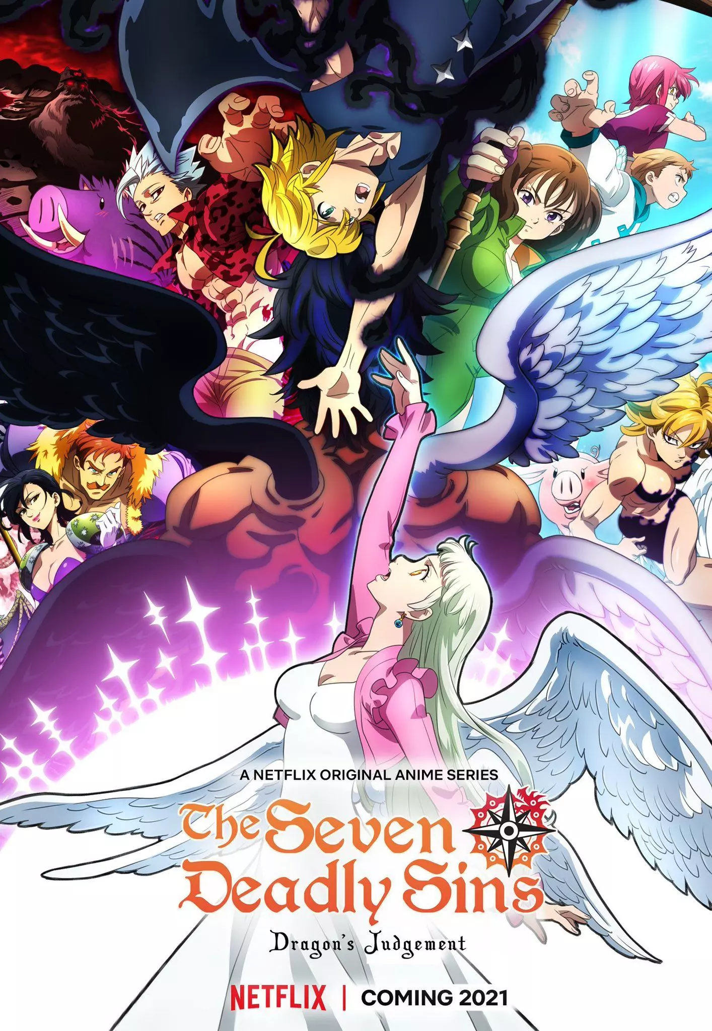 Affiche de The Seven Deadly Sins: Four Knights Of The Apocalypse