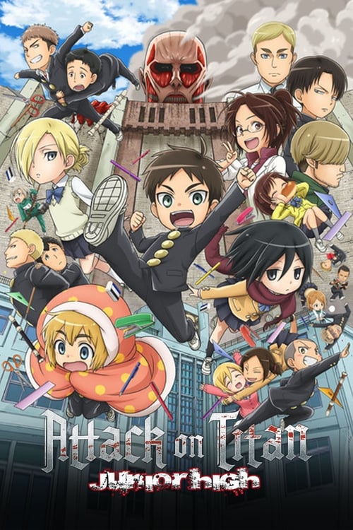 Affiche de L'Attaque Des Titans - Junior High School